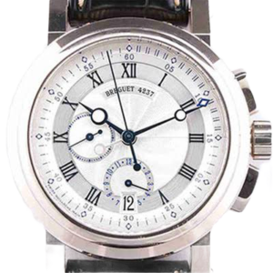 Breguet wurde 1775 gegründet und ist einer der ältesten Uhrenhersteller der Welt und auch der Erfinder der Armbanduhr. Seine bemerkenswerteste Sammlung ist die Marine.