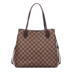 The Louis V logo is a symbol of luxury worldwide and features in most of its products. The Neverfull is one of its best-known models.